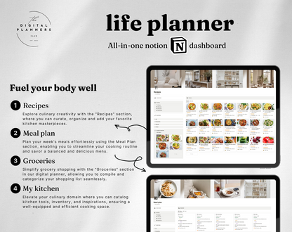 All-in-one Planner | Notion Dashboard